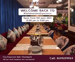 Anardana Restaurant Chandigarh