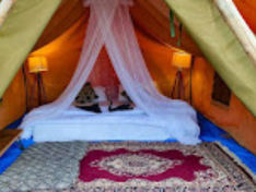 Neerville Waterfall Glamping- Neer waterfall – Tent