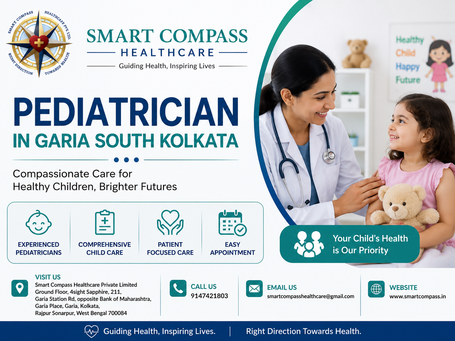 Pediatrician in Garia South Kolkata | Smart Compass Healthcare